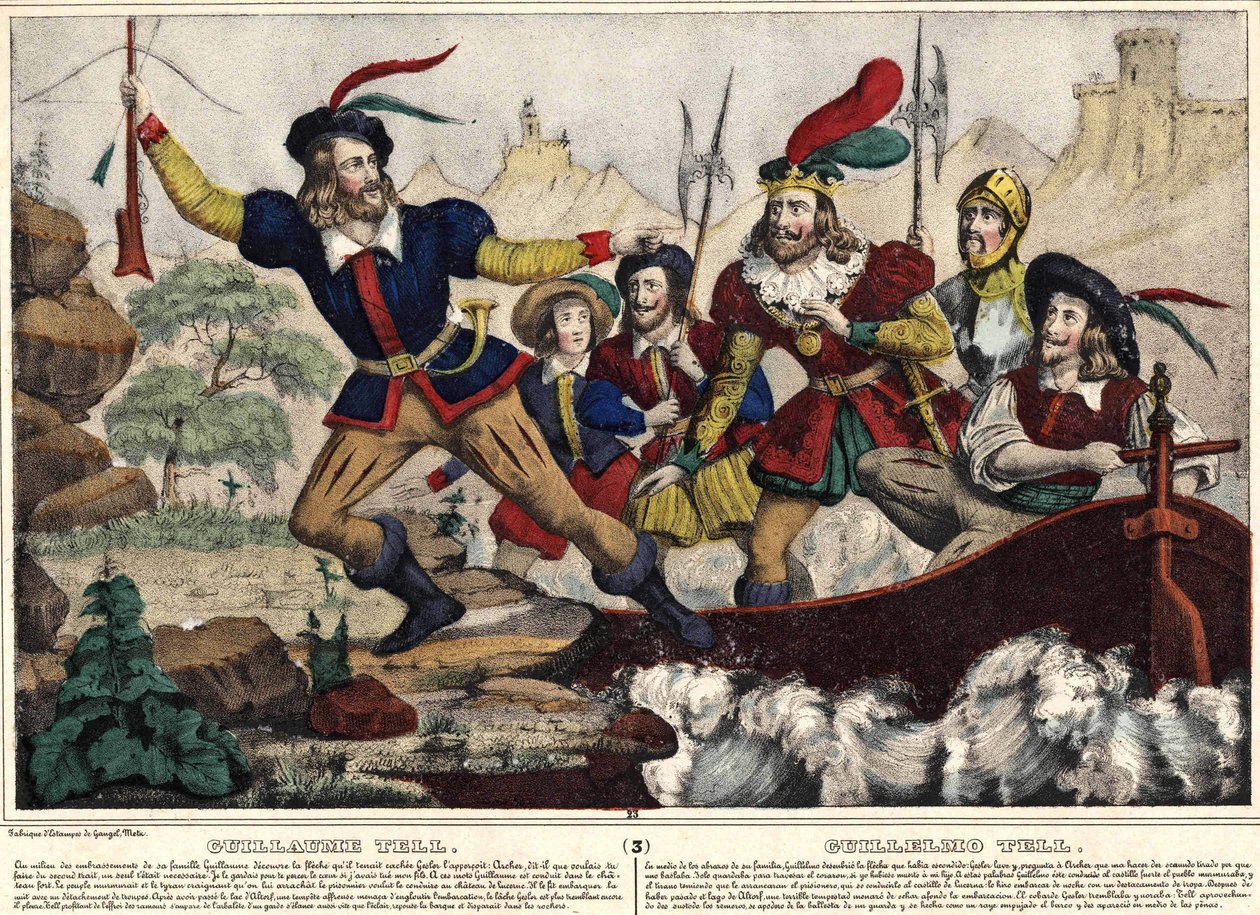 William Tell discovers the arrow by Unknown artist