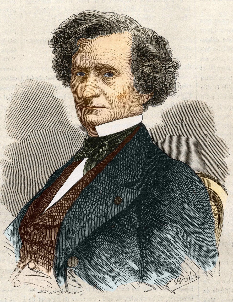 Hector Louis Berlioz, French Composer (1803-1869) by Unknown artist