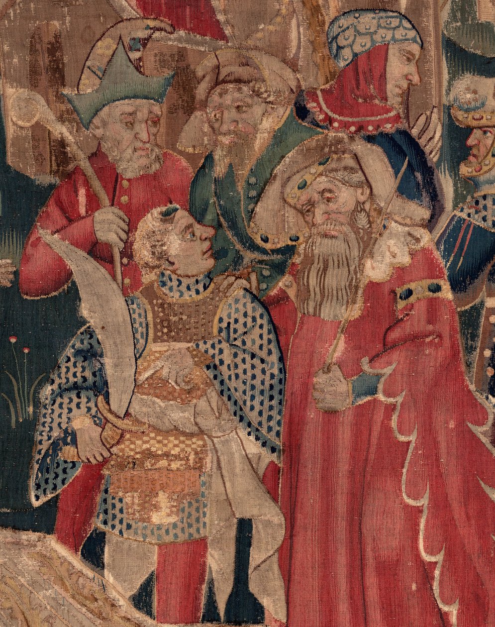 History of Saint Piat and Saint Eleutherius, Scene 12: The Resurrection of the Tribune