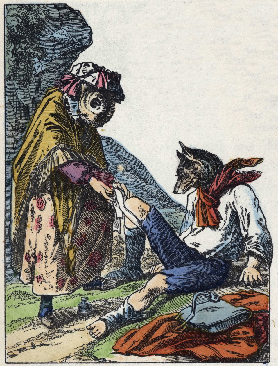 Illustration of the tale 