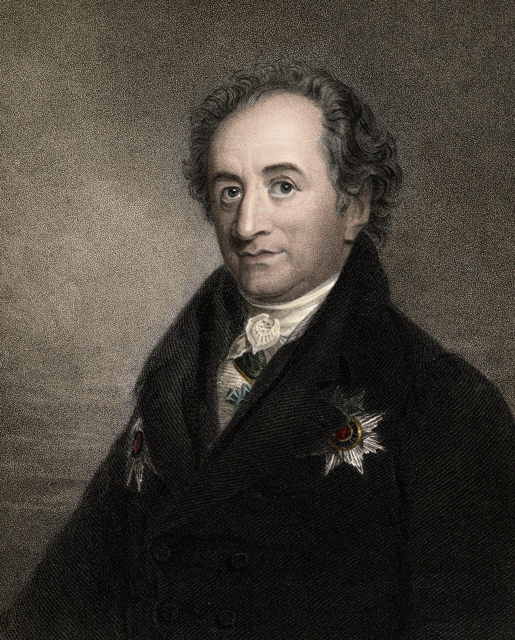 Johann Wolfgang von Goethe (engraving) by Unknown artist