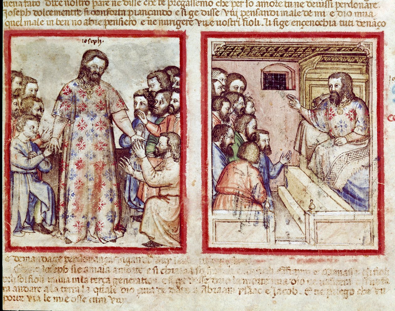 Joseph Forgives His Brothers by Unknown artist