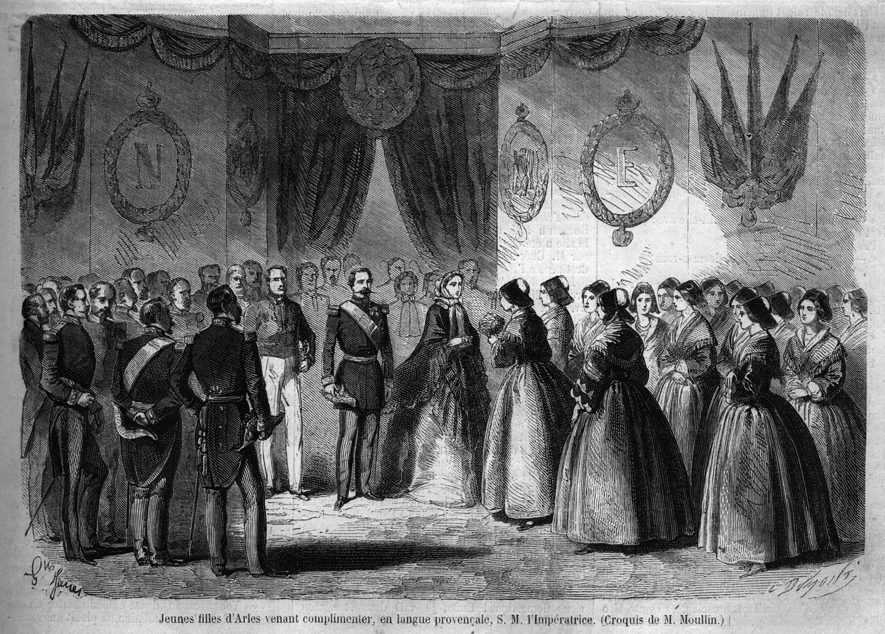 Journey of Emperor Napoleon III and His Wife Eugenie de Montijo to the Duchy of Savoy by Unknown artist