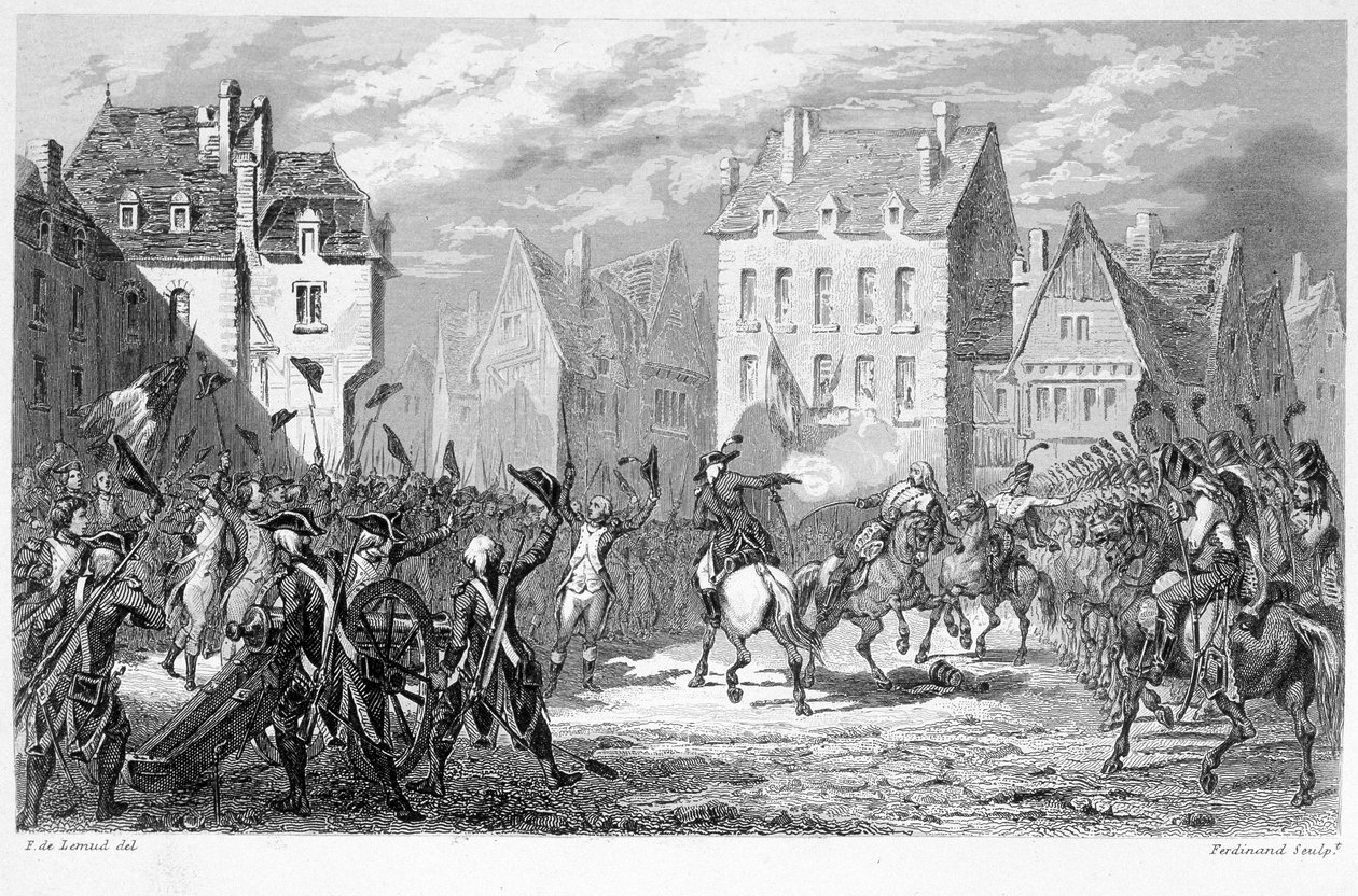 The National Guard of Varennes (22 June 1791) by Unknown artist