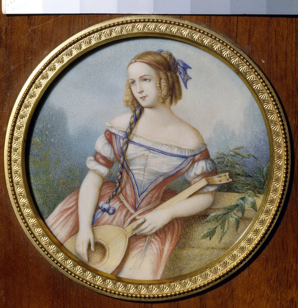 Russian Actress Varvara Asenkova as Esmeralda by Unknown artist