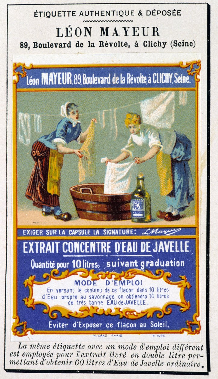 Léon Meyeur - Concentrated bleach extract by Unknown artist