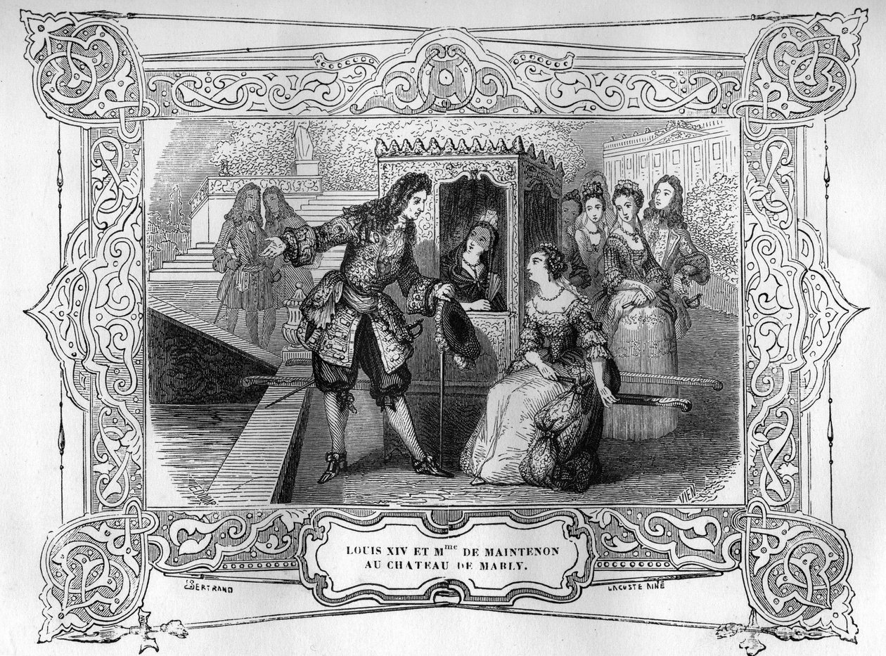 Louis XIV and Francoise d