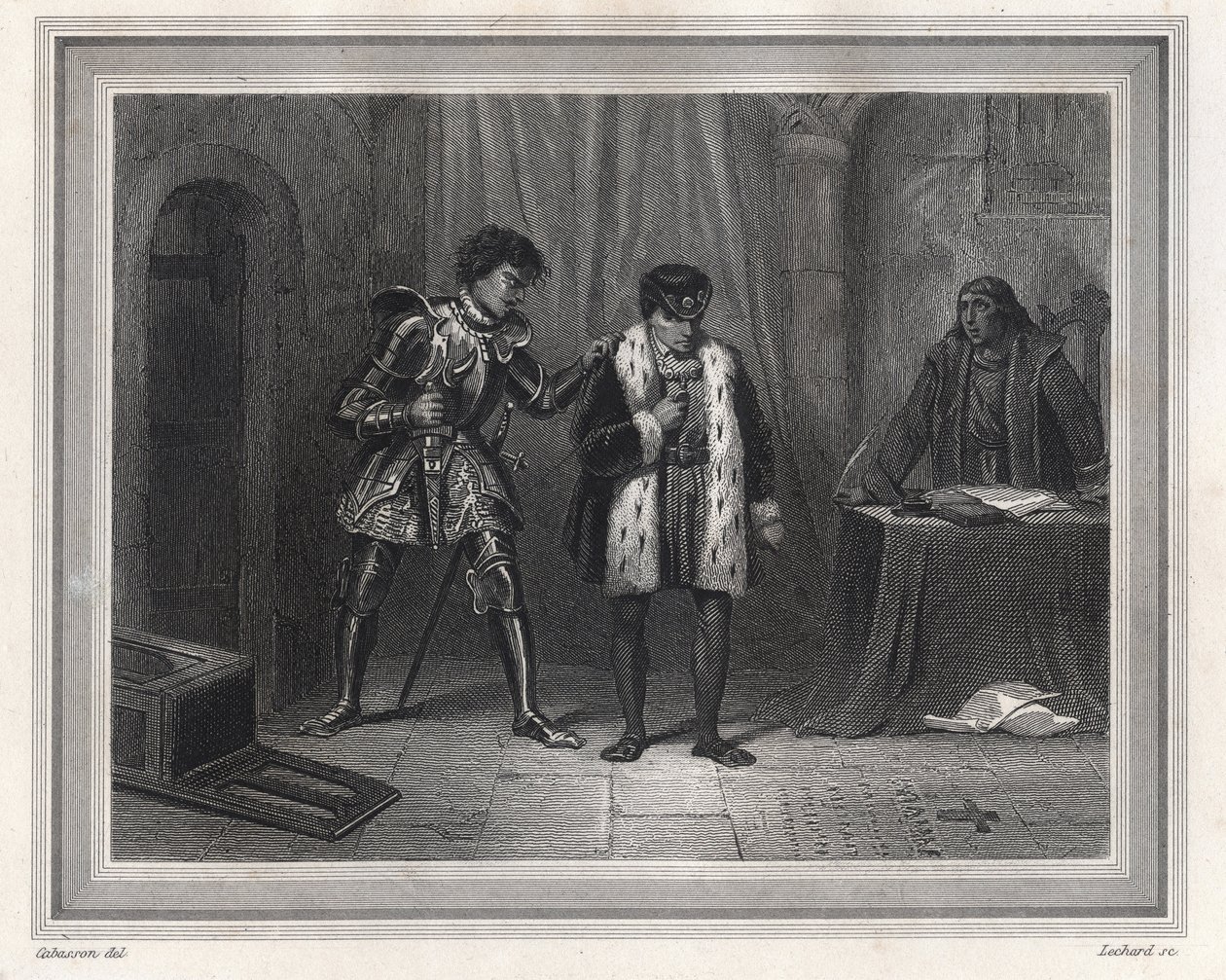 Louis XI Prisoner of Charles the Temerary Duke of Burgundy by Unknown artist