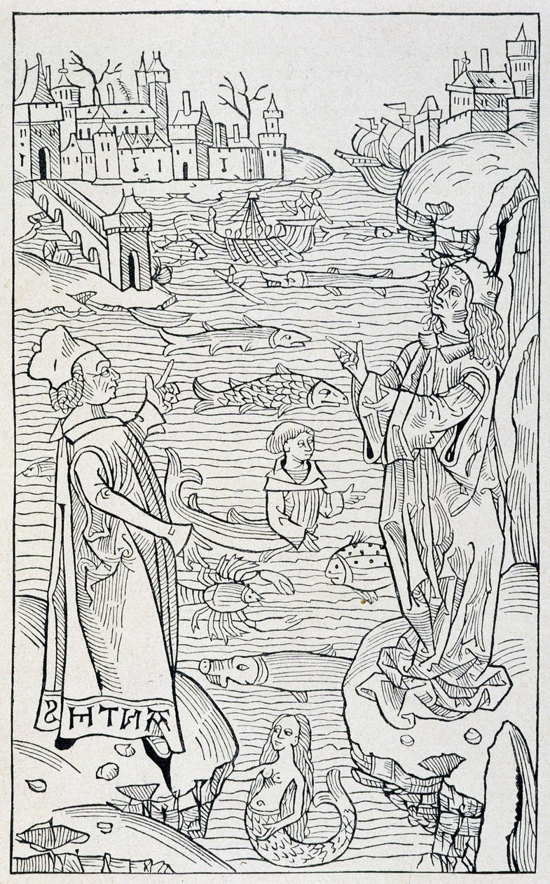 Marine Animals and Monsters - Title Page of the Chapter 