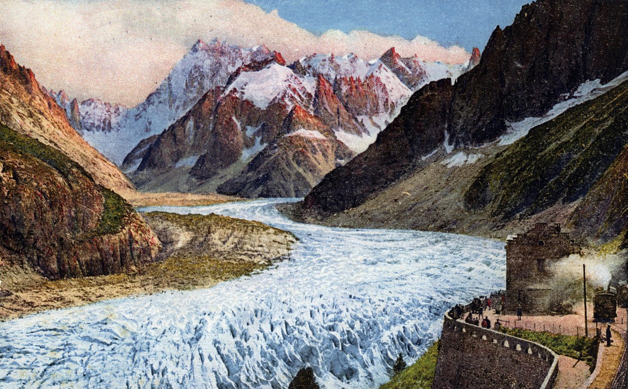 Mer de Glace by Unknown Artist