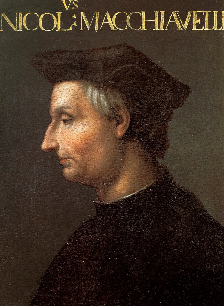Portrait of Niccolo di Bernardo dei Machiavelli by Unknown artist