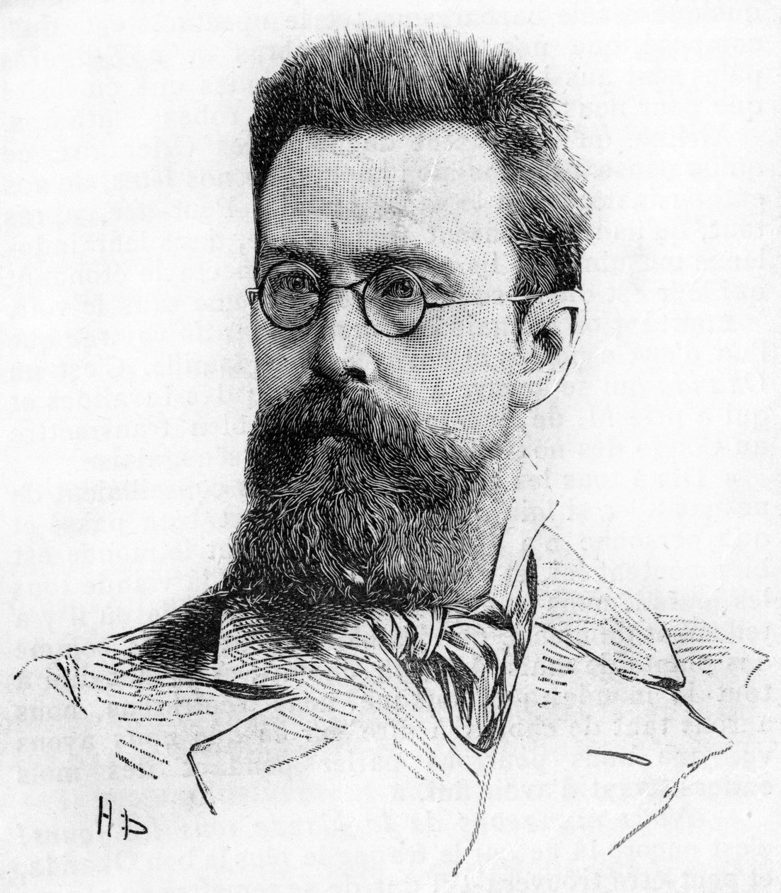 Nicholas Rimsky-Korsakov (1844-1908), Russian composer by Unknown artist