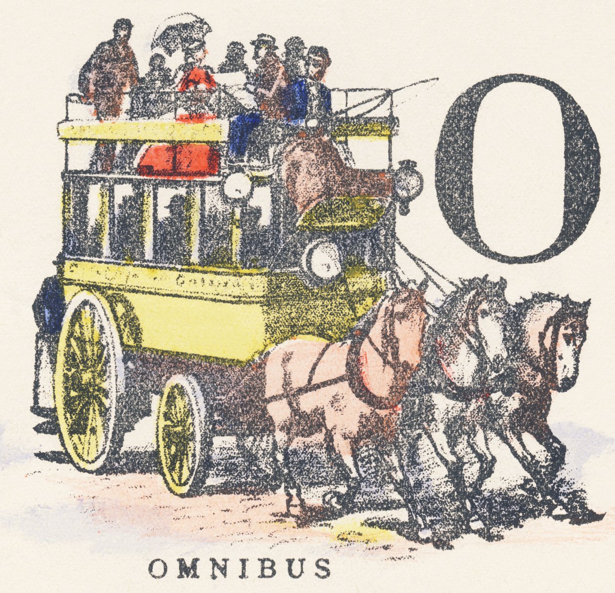 O: Omnibus by Unknown artist