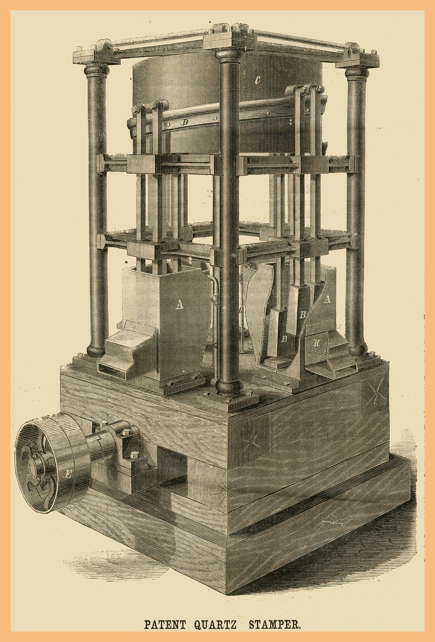 Patent Quartz Stamper by Unknown Artist