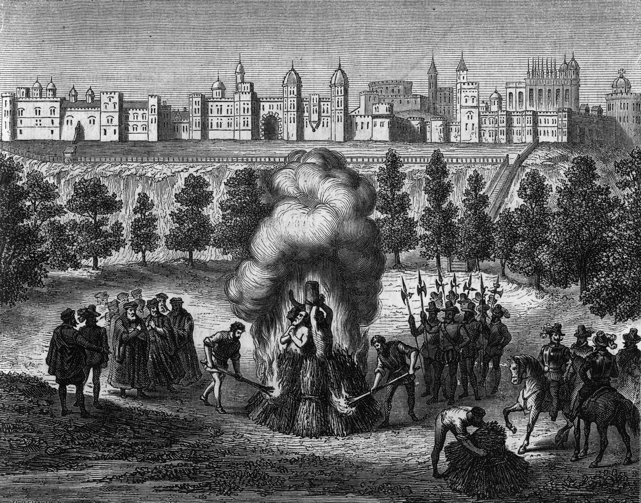 Persecutions of Protestants in England in the 16th Century by Unknown Artist