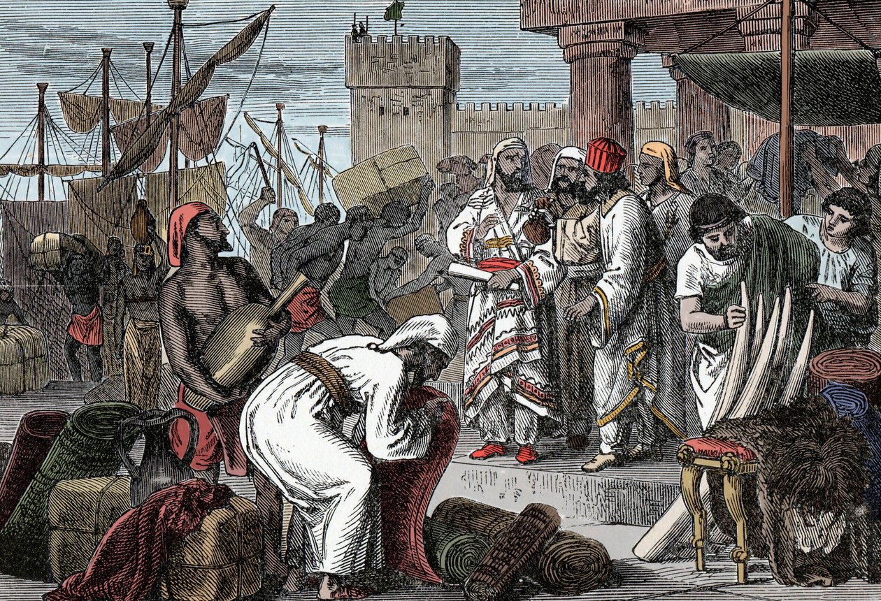 Phenician sailors by Unknown artist