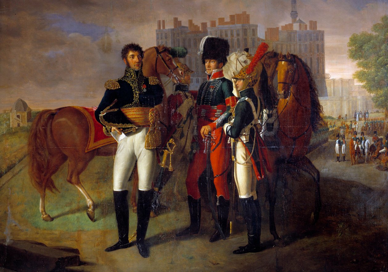 Portrait of La Ronciere, Commander of the Cavalry School of Saint Germain by Unknown artist