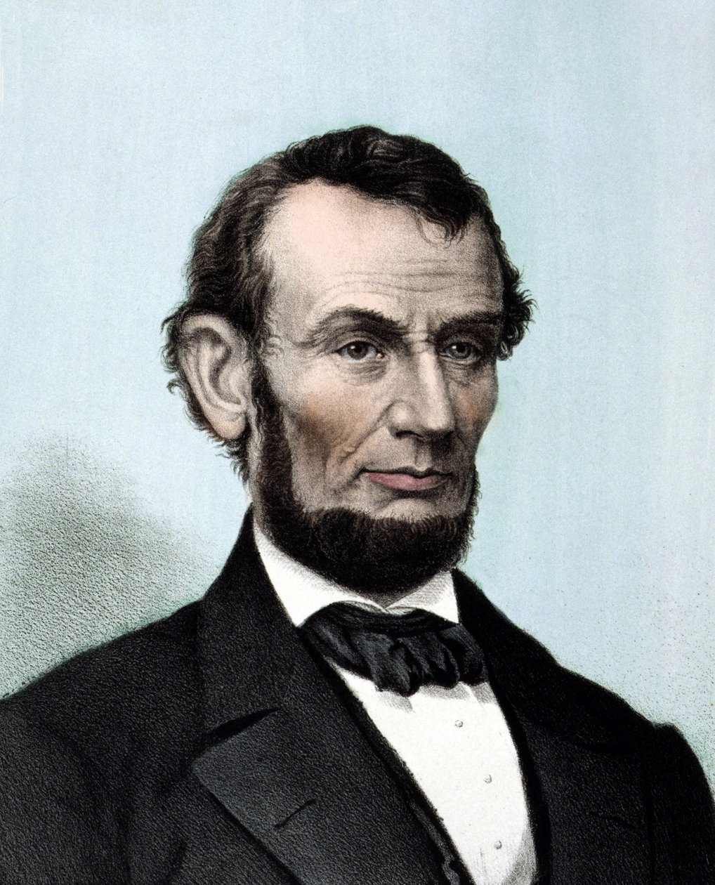 Portrait of Abraham Lincoln (1809 - 1865) 16th President of the United States. by Unknown artist