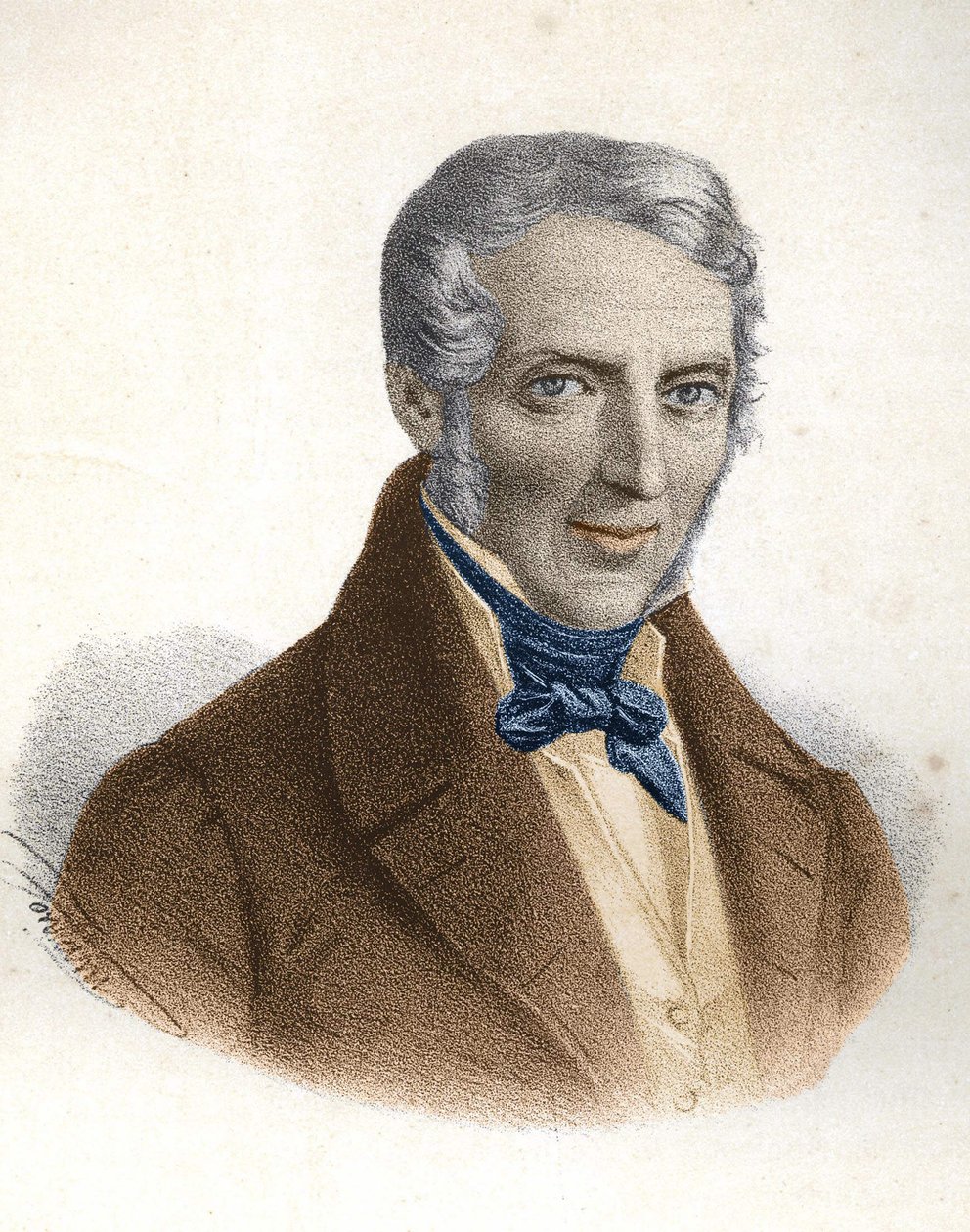 Portrait of Alessandro Manzoni, Italian writer (1785-1873) by Unknown artist