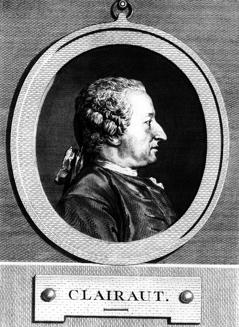 Portrait of Alexis Claude Clairaut (1713-1765), French mathematician. by Unknown artist