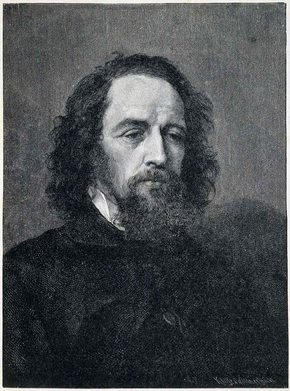 Portrait of Alfred, Lord Tennyson by Unknown artist