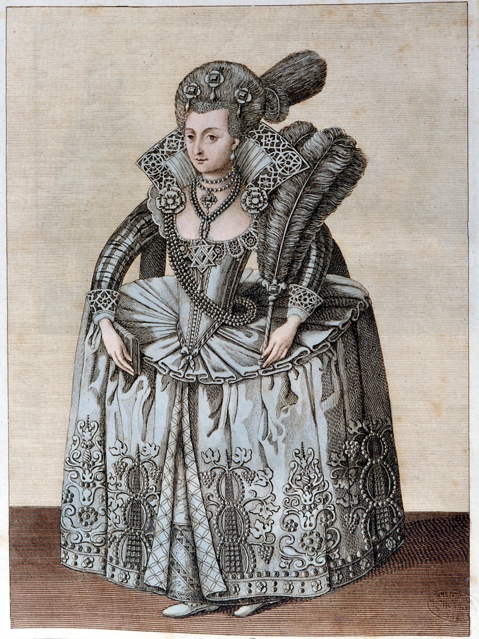 Portrait of Anne of Denmark Queen of England (Copenhagen) by Unknown artist
