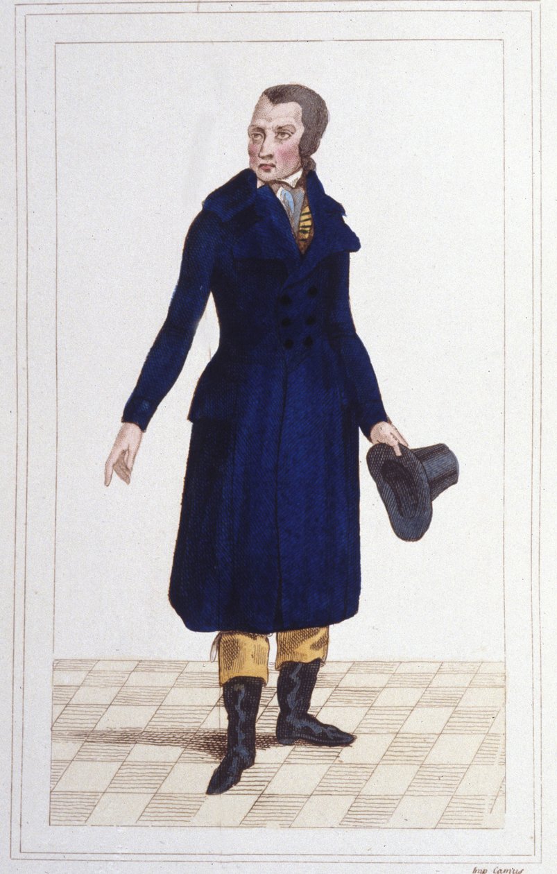 Portrait of Antoine Quentin Fouquier Tinville, French magistrate and politician (1746-1795) (engraving of 1830) by Unknown artist