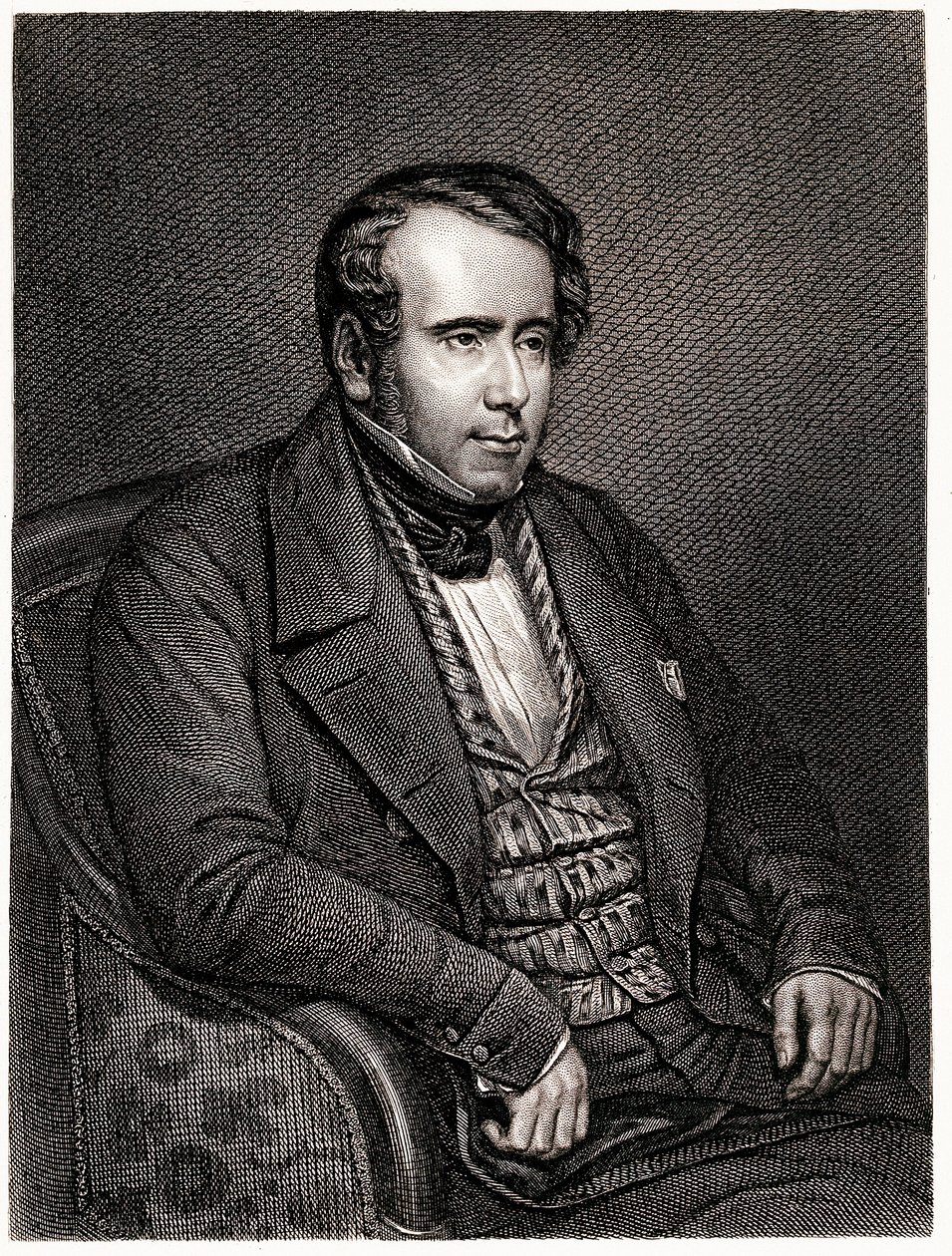 Portrait of Augustin Thierry, French historian by Unknown artist