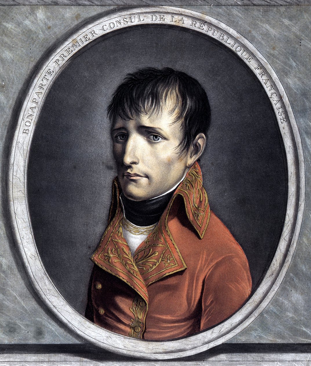 Portrait of Bonaparte, First Consul of the French Republic (1801) by Unknown artist