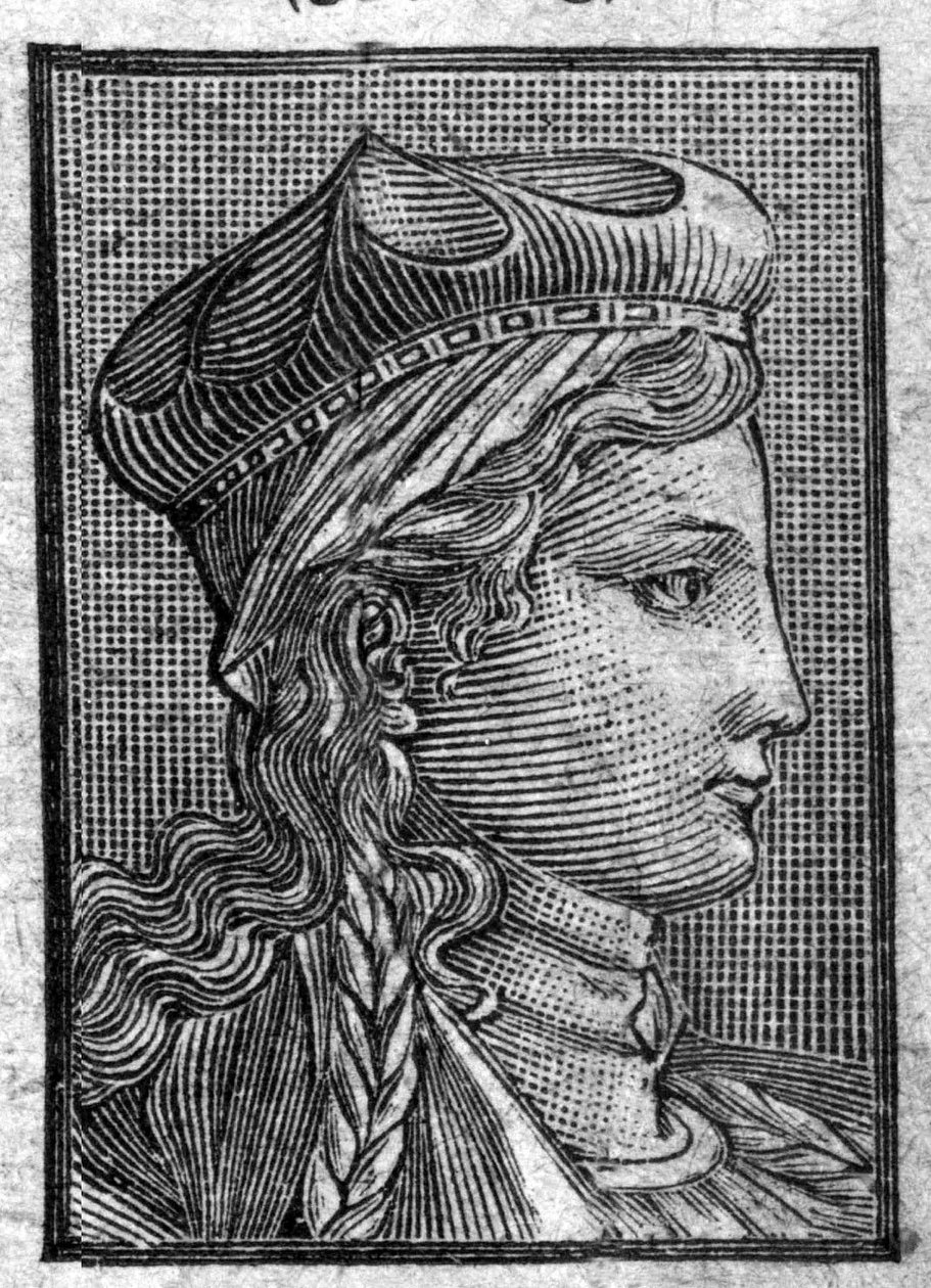 Portrait of Brunehaut, Wife of Sigebert I by Unknown artist