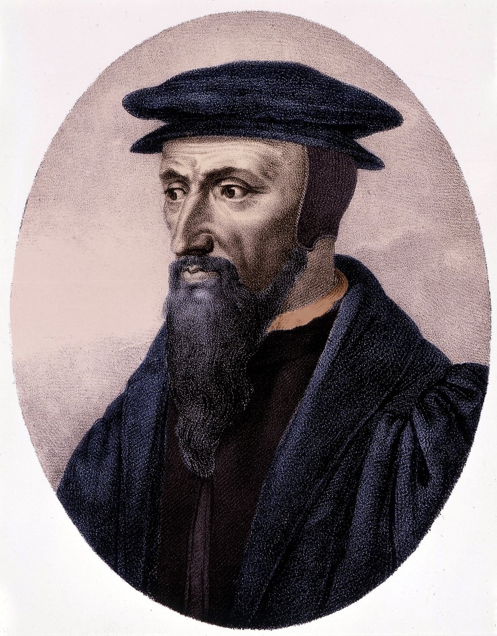 Portrait of Calvin (1509 - 1564) by Unknown artist