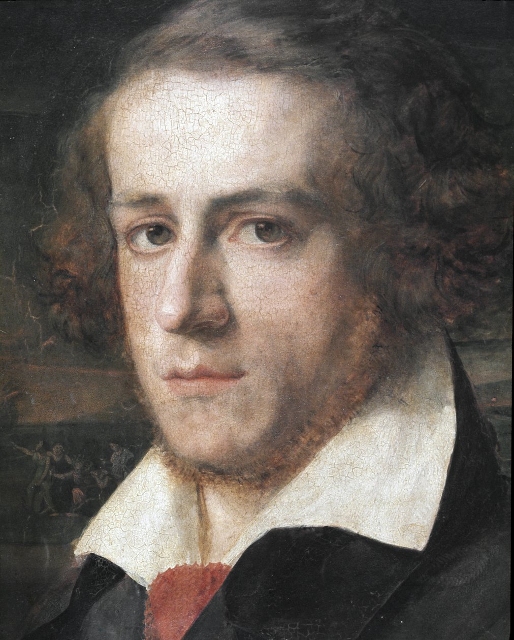 Portrait of Ciro Menotti, Italian Patriot by Unknown Artist