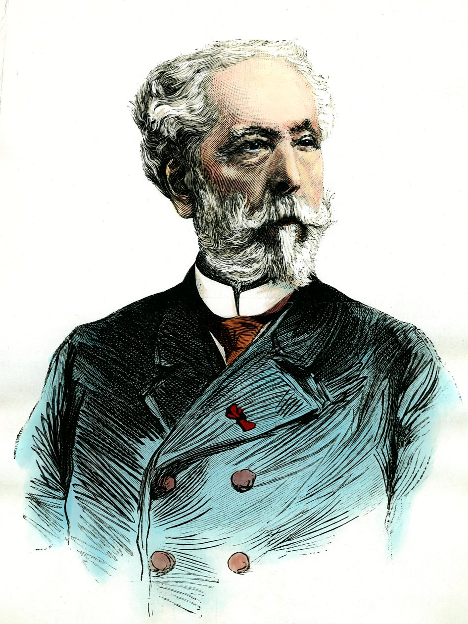 Portrait of Edouard Lalo by Unknown artist
