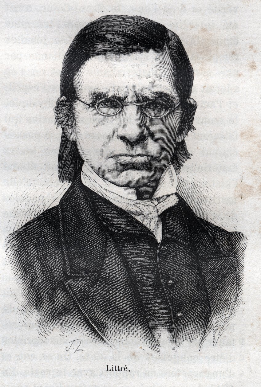 Portrait of Emile Littré by Unknown artist