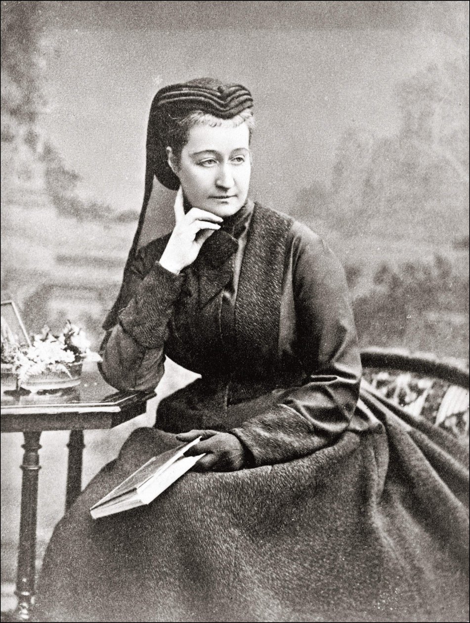 Portrait of Eugenia, wife of Napoleon III and queen of the French. 19th century by Unknown artist