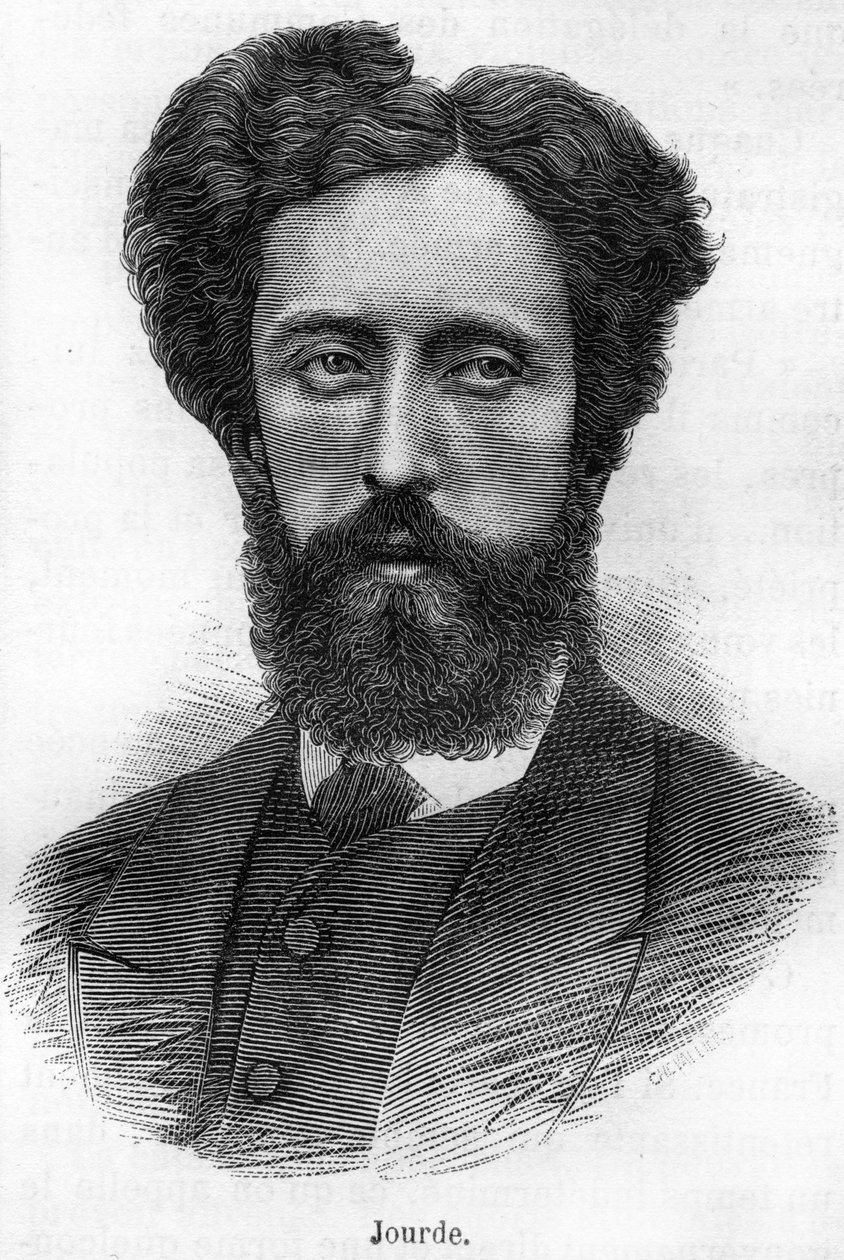 Portrait of François Jourde, French Revolutionary (1843-1893) by Unknown artist