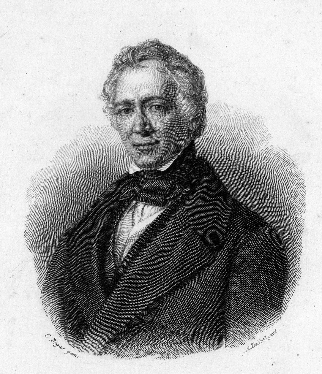 Portrait of Friedrich Ludwig von Raumer, German historian (1781-1873) by Unknown artist