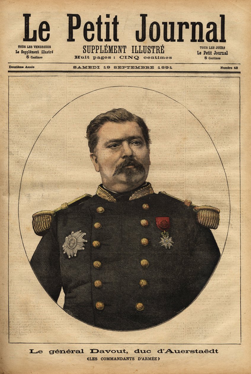 Portrait of General Leopold Davout by Unknown artist