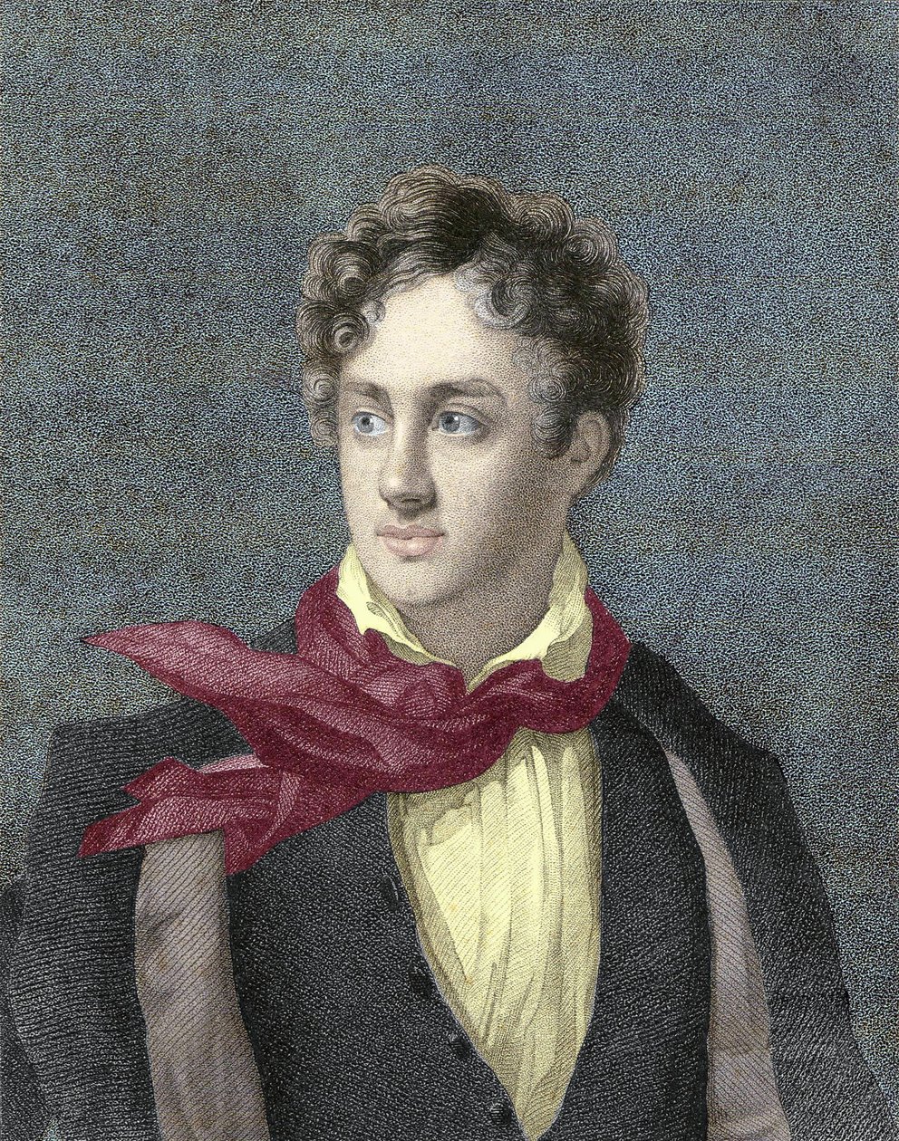 Portrait of Lord Byron (1788-1824) by Unknown artist