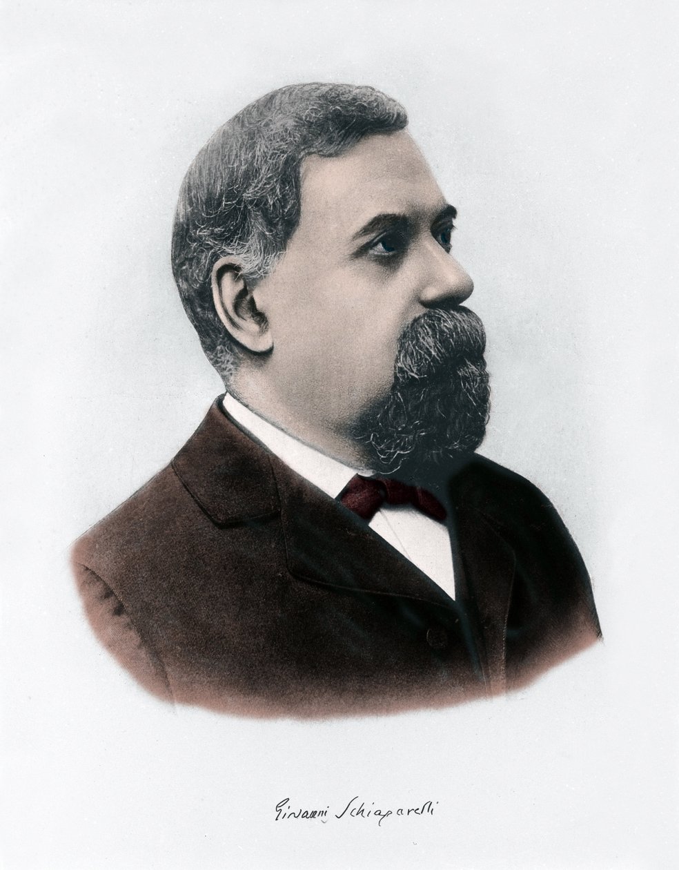 Portrait of Giovanni Virginio Schiaparelli, Astrophysicist by Unknown Artist