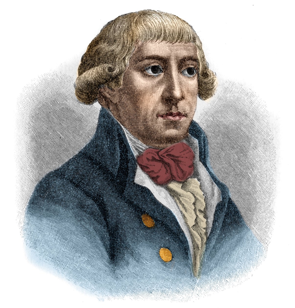 Portrait of Gottfried August Bürger. by Unknown artist