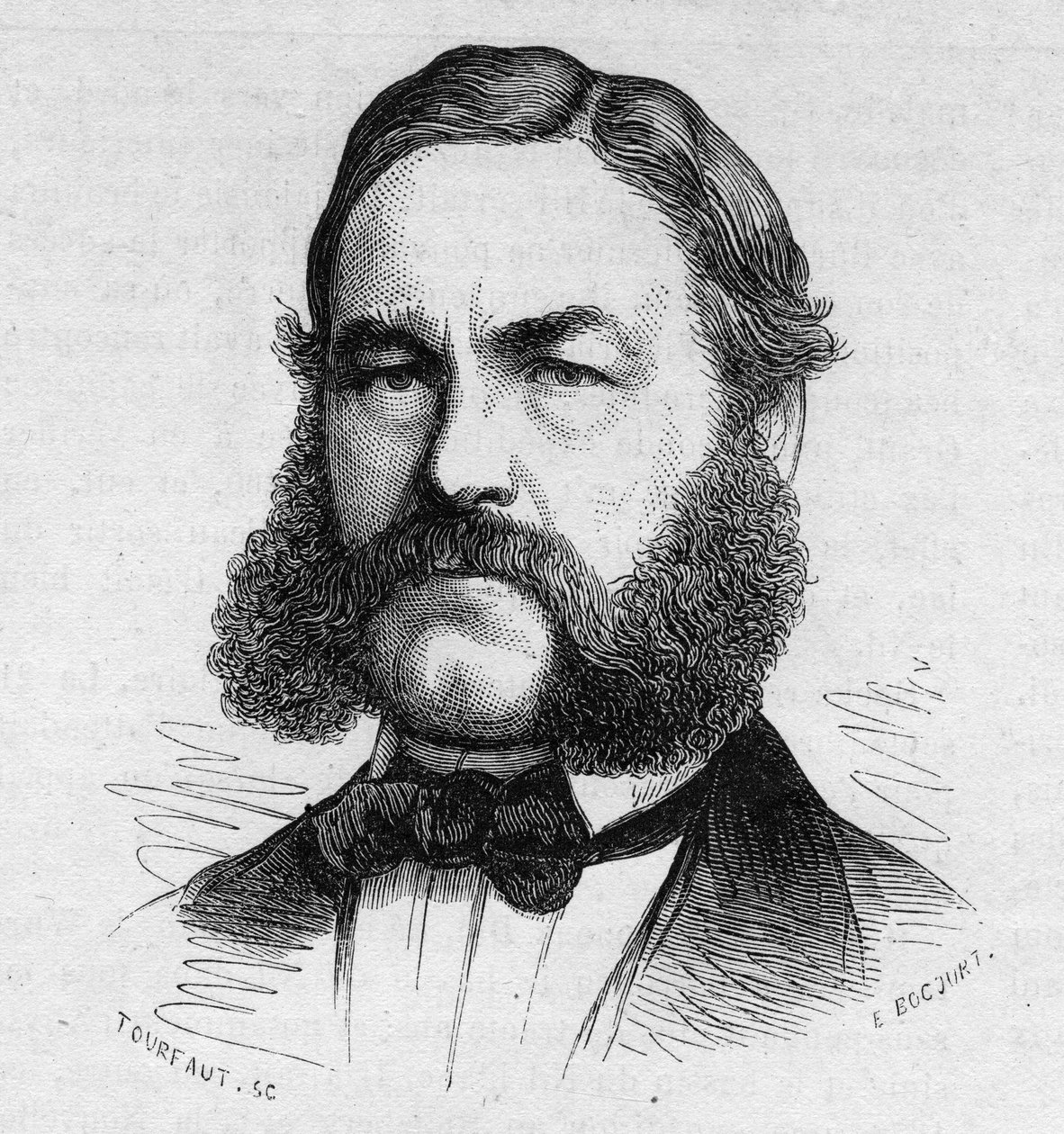 Portrait of Henri (Heinrich) Barth, German traveler and explorer (1821-1865) by Unknown artist