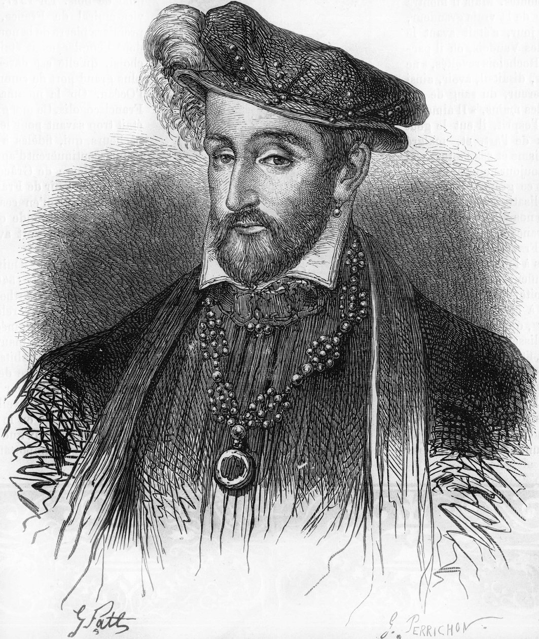 Portrait of Henry II King of France (1519-1559) by Unknown artist