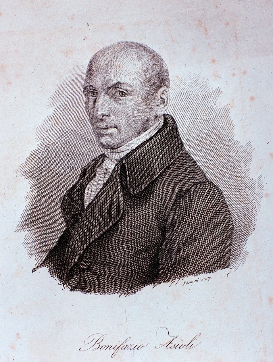 Portrait of Italian composer Bonifazio Asioli by Unknown artist