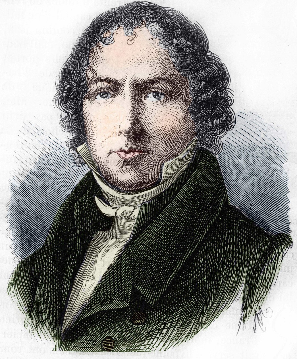 Portrait of Jean-Baptiste Biot (1744-1862), French chemist by Unknown artist