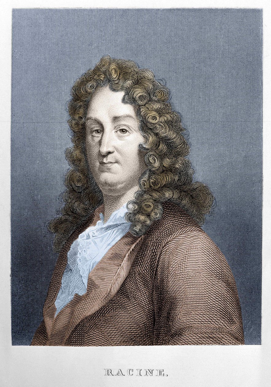Portrait of Jean Racine, French playwright by Unknown artist