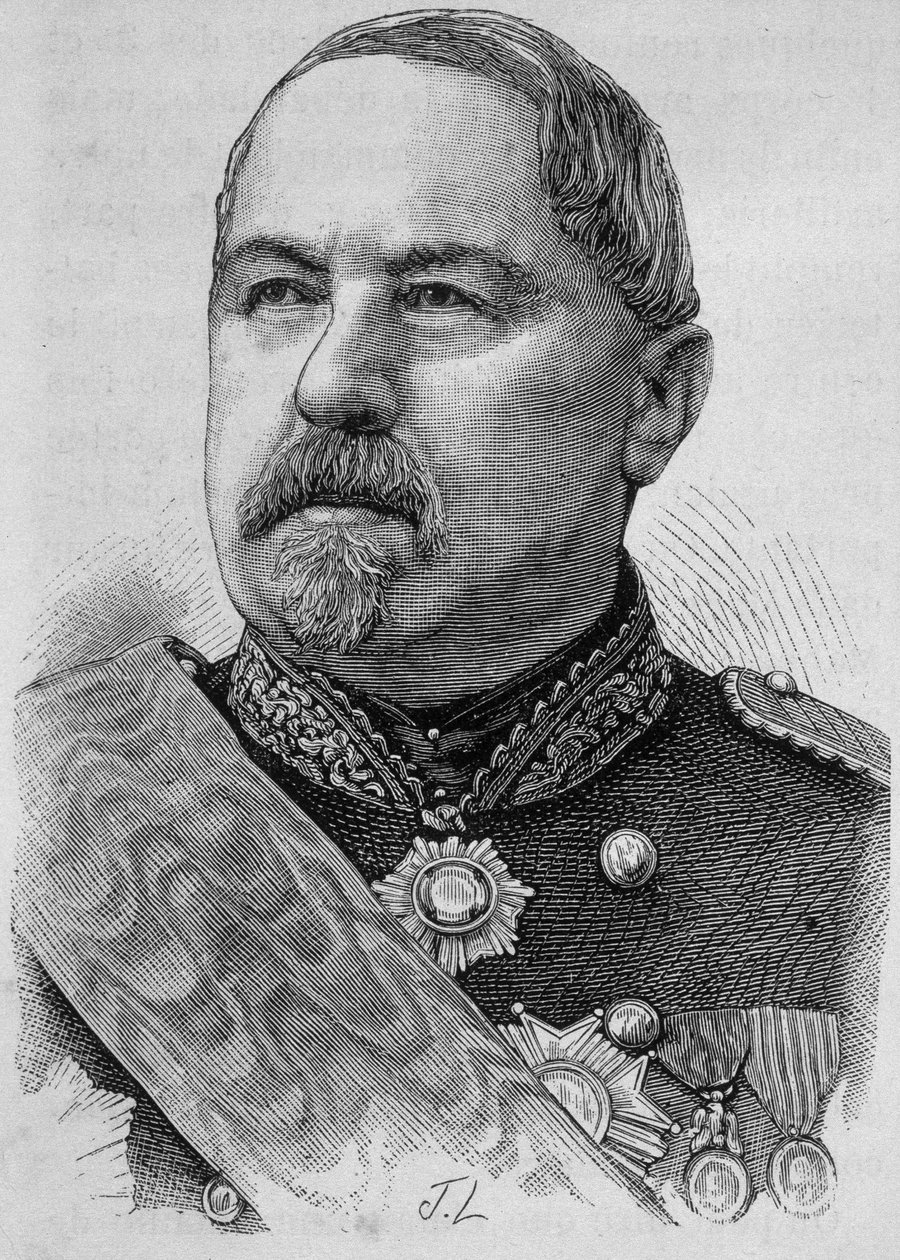 Portrait of Joseph Vinoy (1800-1880), French general by Unknown artist