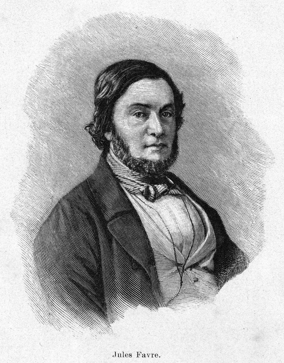 Portrait of Jules Favre (1809 -1880), French Politician by Unknown artist