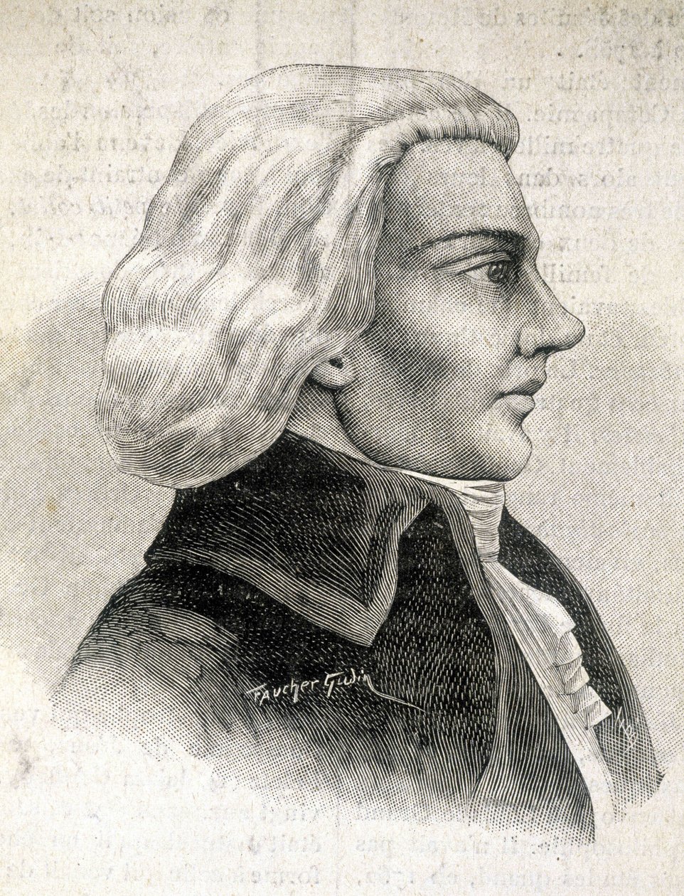 Portrait of Julien-Louis Geoffroy, critic (1743 - 1814) - in 