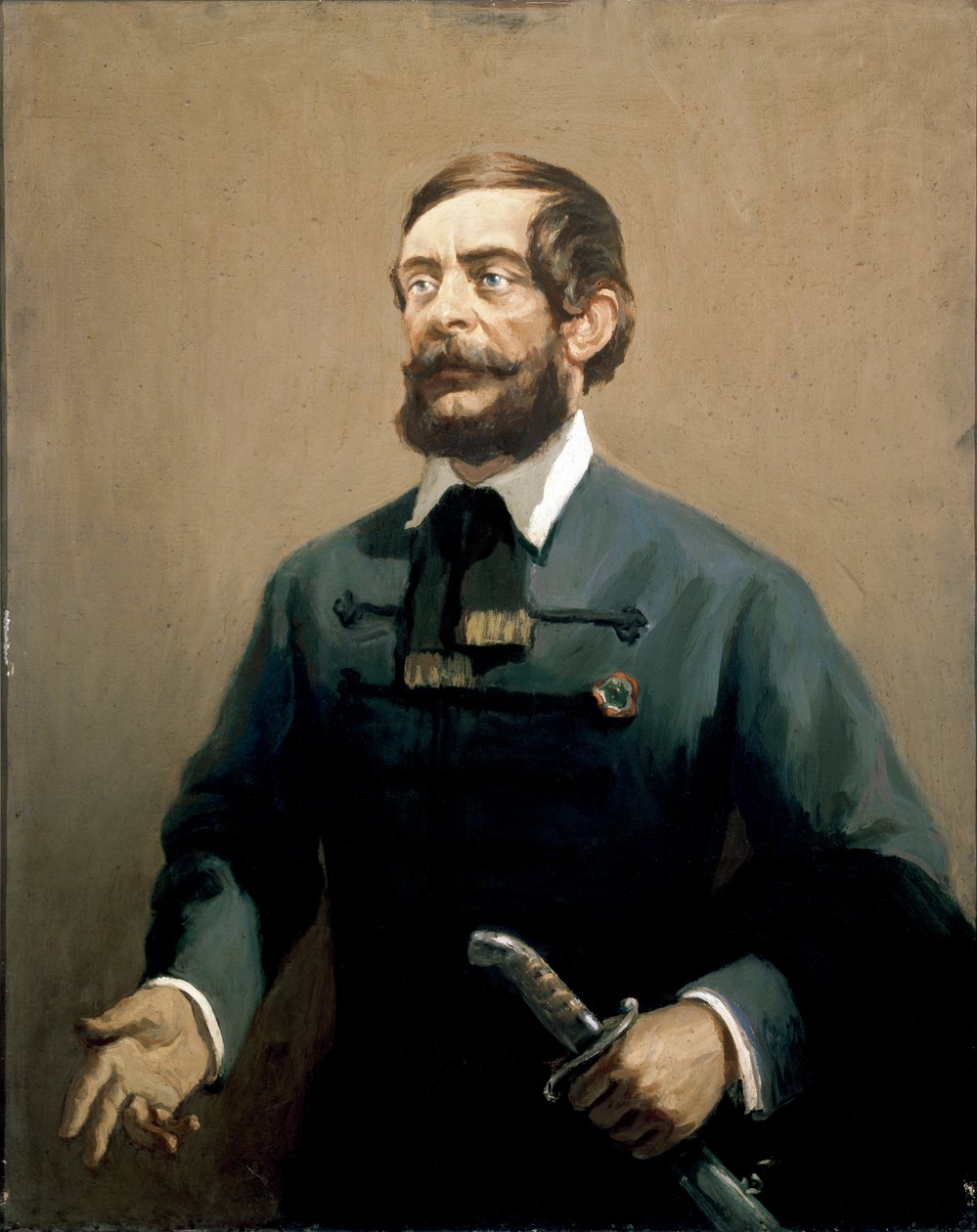 Portrait of Lajos Kossuth, Hungarian Statesman and Revolutionary by Unknown Artist